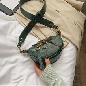 Naya Mini Messenger Bag Olive Green